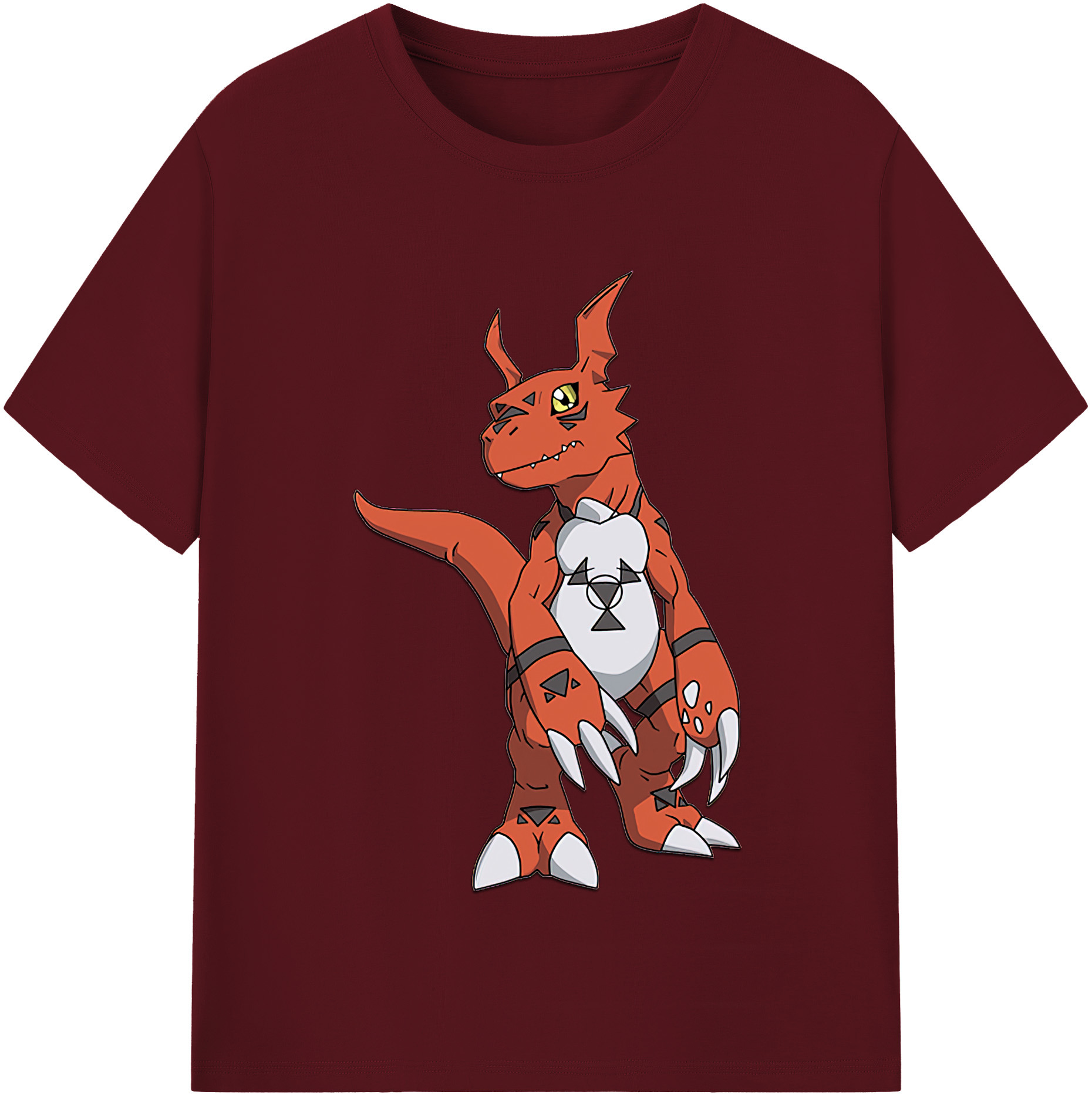 （画像用） Digimon デジタルモンスター/デジモン 綿100％半袖Tシャツ（フロントプリント）